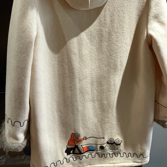 Northern Sun and spring jacket cover wool inuit parka - Picture 2 of 6